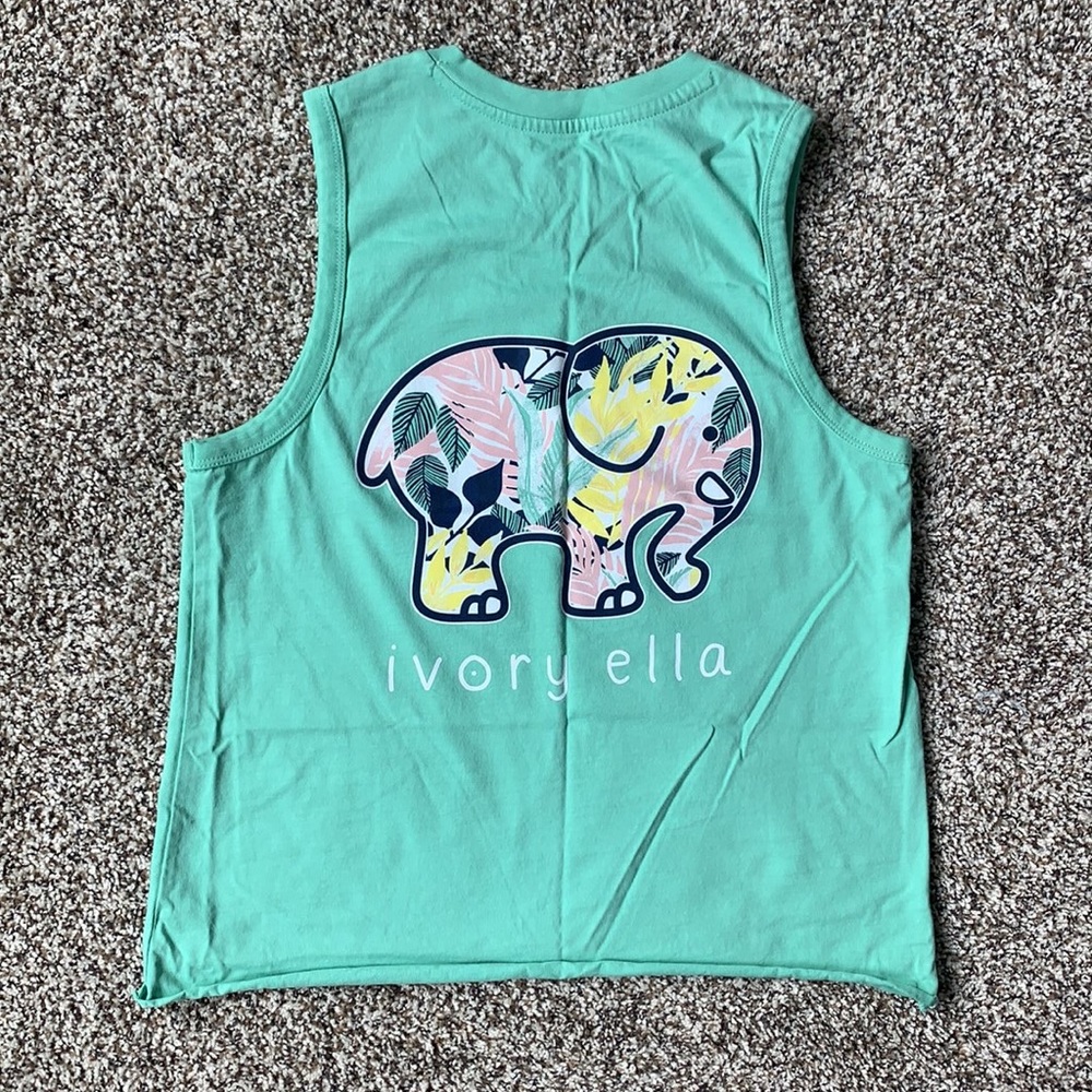 Ivory Ella slightly cropped tank